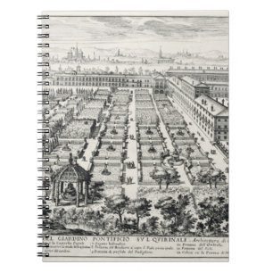 Carnet Jardins du Quirinale, de 'Li Giardini di Rom