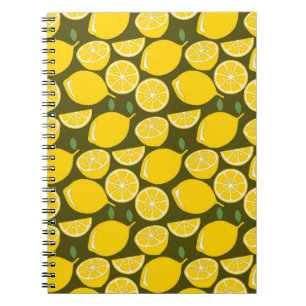 Carnet Jaune Citron Moderne Amusant Mignon
