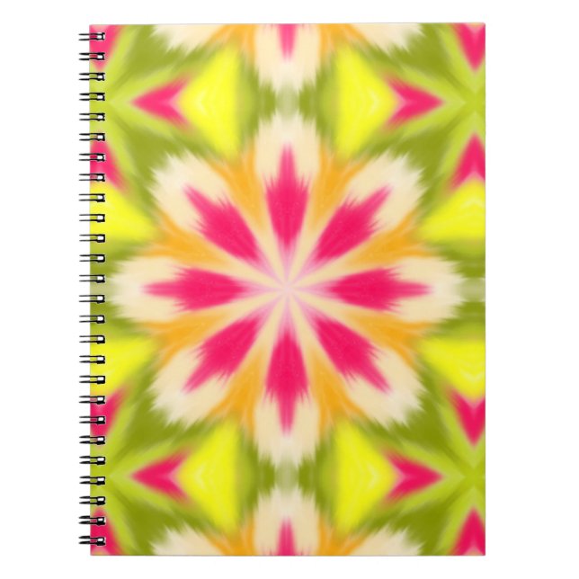 Carnet Jaune et rose (Devant)