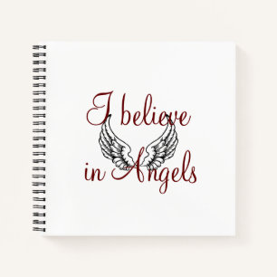 Carnet Je crois en Angels College Ruled