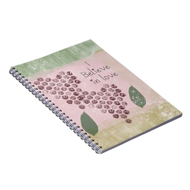 Carnet Je crois en les cœurs d'amour (Côté Droit)