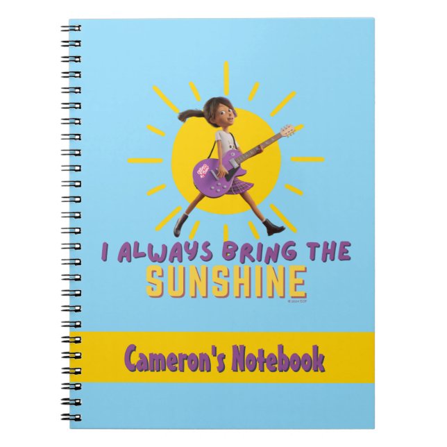 Carnet Je fais toujours venir le soleil (Devant)