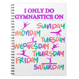 Carnet Je Ne Fais De Gymnastique Que Sur - 7 Jours Par Se
