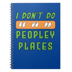 Carnet Je ne fais pas Peopley Places