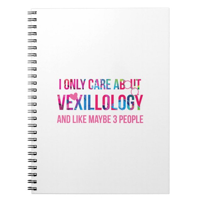 Carnet Je Ne Me Soucie Que De La Vexillologie (Devant)