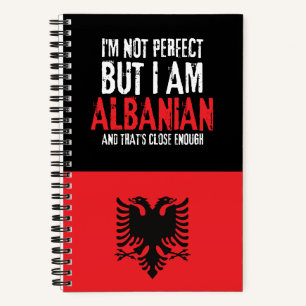 Carnet Je ne suis pas parfait, mais je suis albanais d'Al