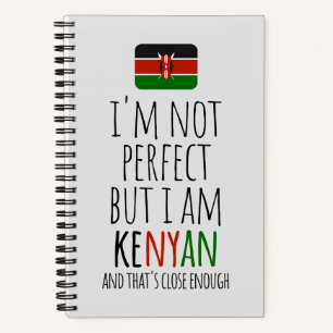 Carnet Je ne suis pas parfait mais je suis Kenyan du Keny