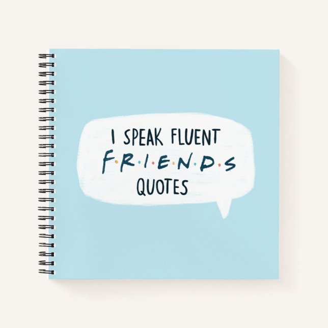 Carnet Je parle des devis Fluent FRIENDS™ (Devant)
