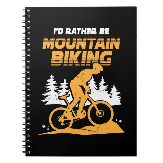 Carnet Je Préférerais Faire Du VTT (Devant)