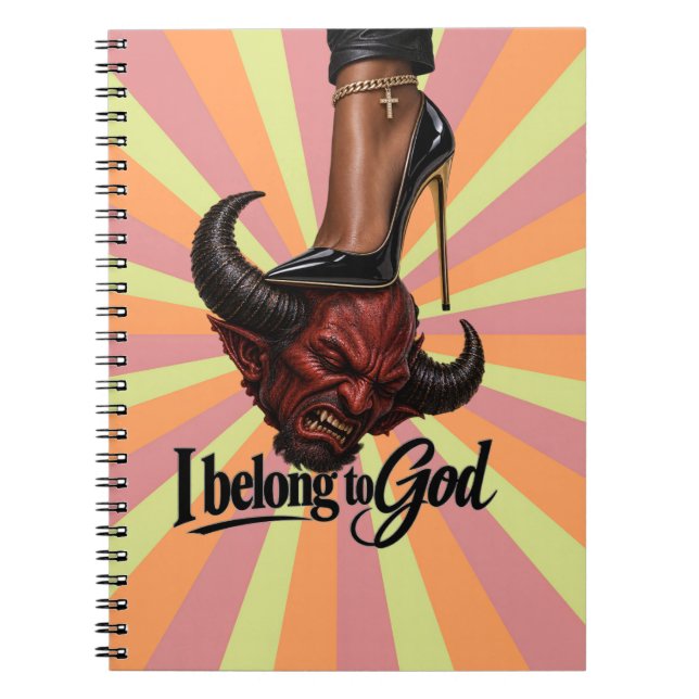 Carnet Je suis à Dieu (Devant)