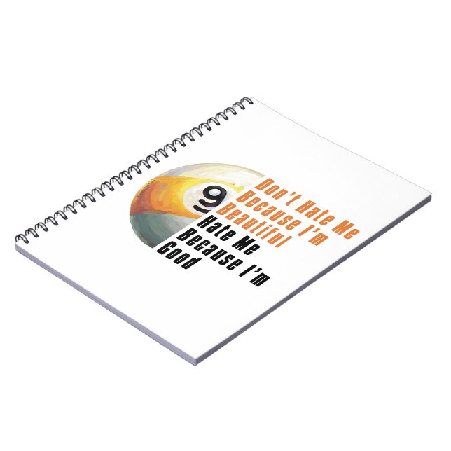 Carnet Je Suis Beau Je Suis Bon 9 Balle (Côté gauche)