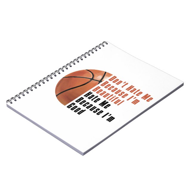 Carnet Je Suis Beau Je Suis Bon Basket (Côté gauche)