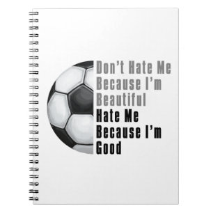 Carnet Je Suis Beau Je Suis Bon Soccer Ball
