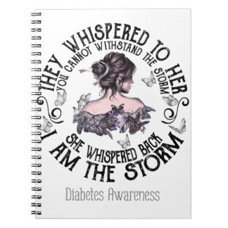 Carnet Je Suis Conscience De La Tempête Du Diabète