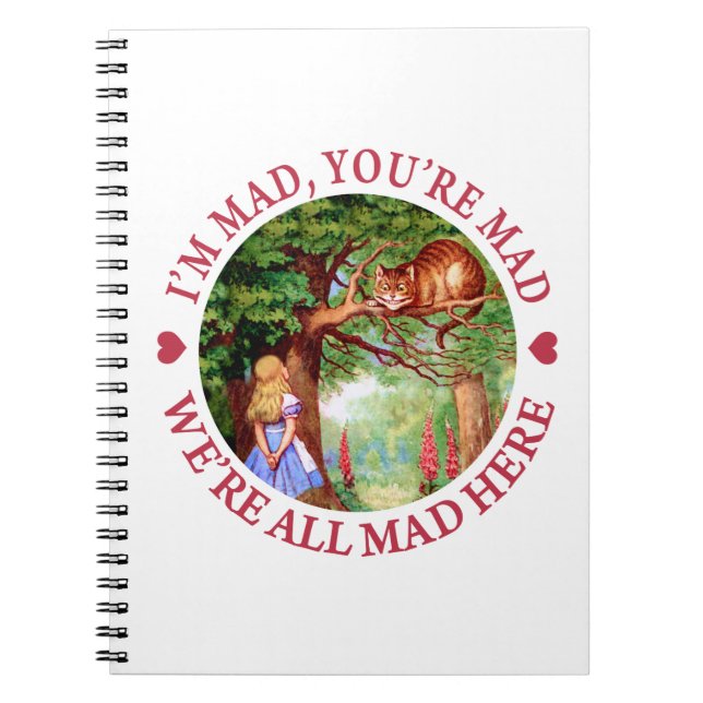 Carnet Je suis fou, vous suis fou, nous suis tous fou ici (Devant)