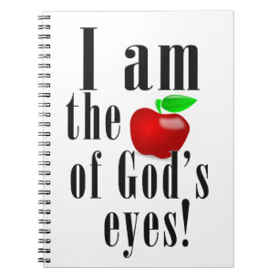 Carnet Je suis la pomme du christianisme de pommes des