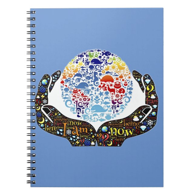 Carnet Je Suis Maintenant Inspiré Word Art (Devant)