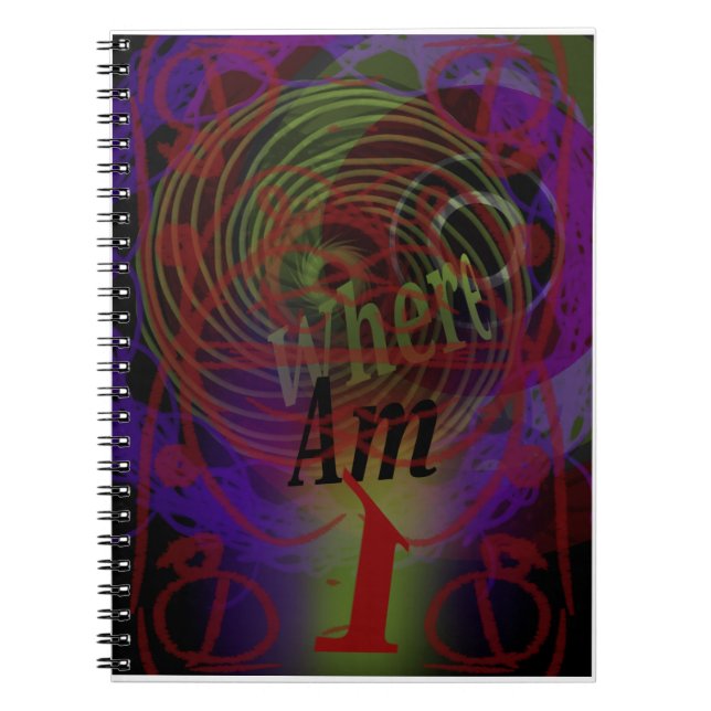 Carnet Je suis perdu  (Devant)