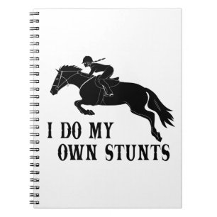 Carnet Je Suis Propre Stunts Cheval Équitation Fille