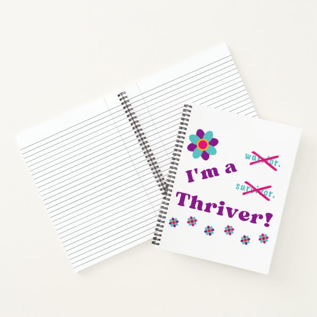 Carnet Je suis Thriver ! (Intérieur)
