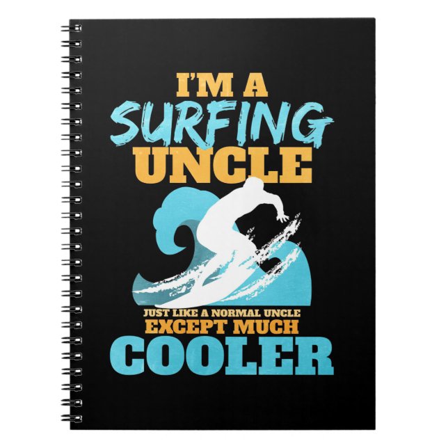 Carnet Je Suis Un Oncle De Surf (Devant)