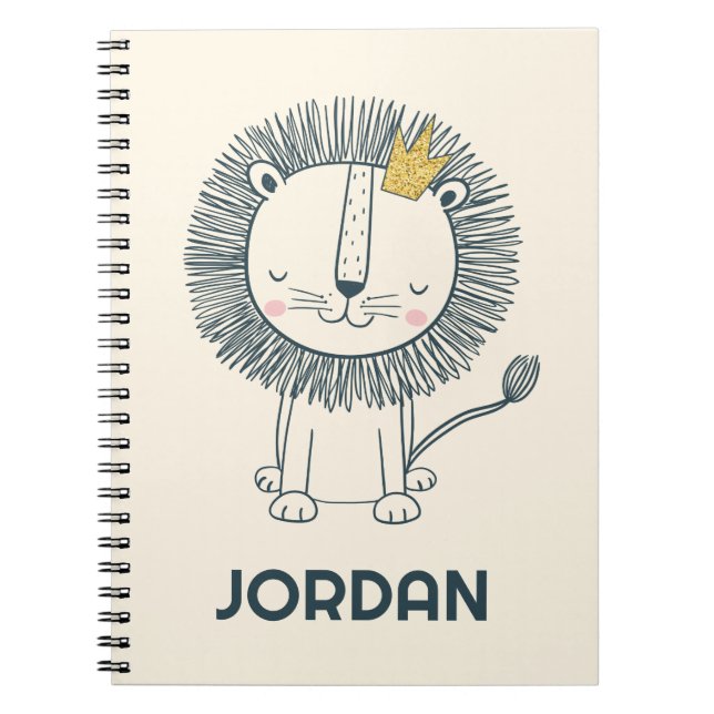Carnet Je suis un petit roi (Devant)