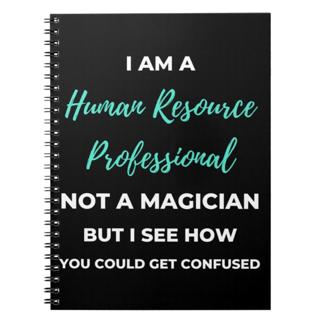 Carnet Je Suis Un Professionnel Des Ressources Humaines E (Devant)