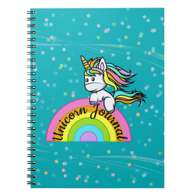 Carnet Je suis une licorne - (Devant)