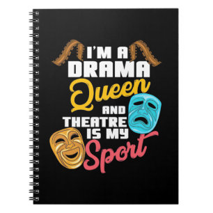 Carnet Je Suis Une Reine Du Drame