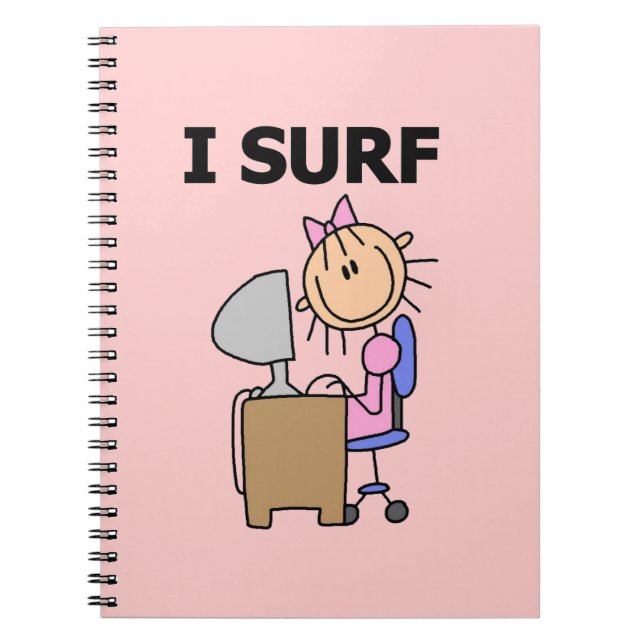 Carnet Je surfe sur le Web (Devant)