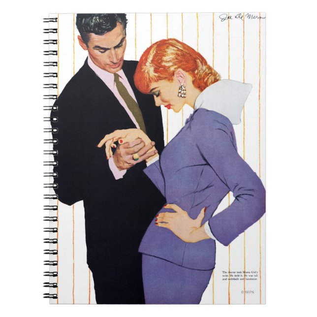 Carnet Je t'aime, maman Girl (Devant)