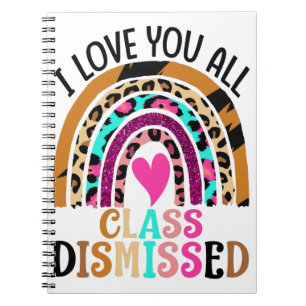 Carnet Je t'aime tous Classe Enseignant rejeté Dernier jo