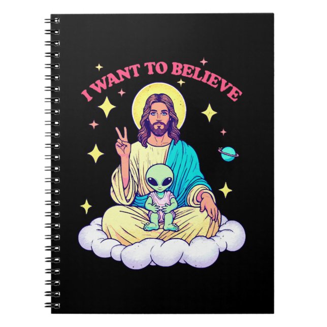 Carnet Je veux croire (Devant)
