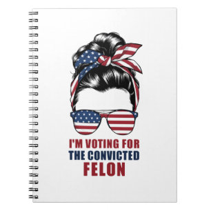 Carnet Je Vote Pour Le Condamné Féon Pro Trump 2024