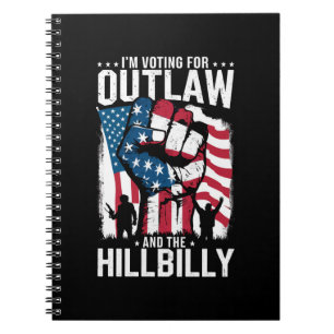 Carnet Je vote pour l'Outlaw et le Hillbilly 2024