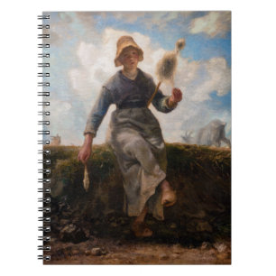 Carnet Jean-Francois Millet - La fillette