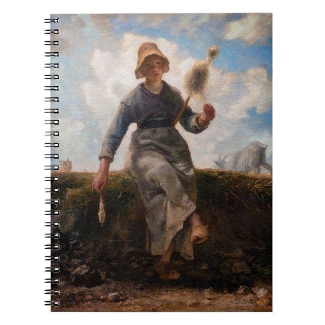 Carnet Jean-Francois Millet - La fillette (Devant)