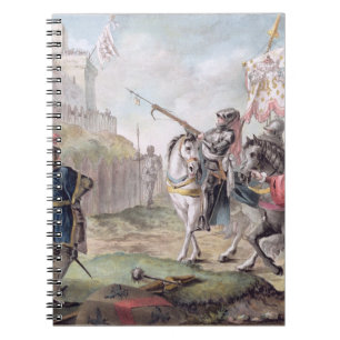 Carnet Jeanne d'Arc (1412-31) commande l'anglais pour