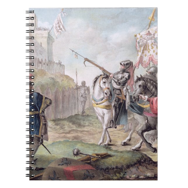 Carnet Jeanne d'Arc (1412-31) commande l'anglais pour (Devant)