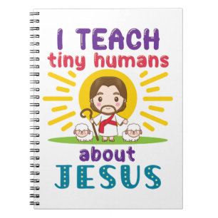 Carnet J'Enseigne À Des Humains Minuscules Sur L'École 