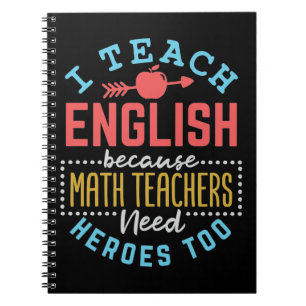 Carnet J'Enseigne L'Anglais Parce Que Les Enseignants En 