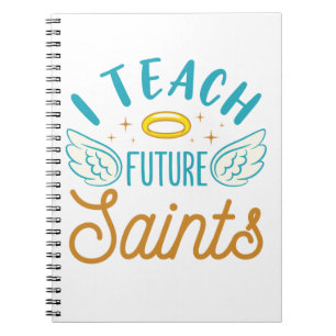 Carnet J'enseigne les futurs saints École catholique ense