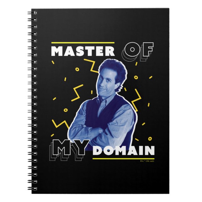 Carnet Jerry Seinfeld | Master of My Domain (Devant)