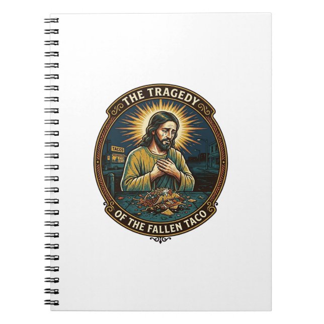 Carnet Jésus a lâché la nourriture de rue de tacos de nui (Devant)