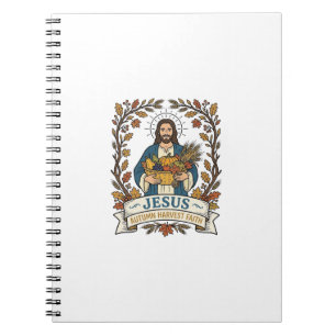 Carnet Jésus Automne Récolte Foi Jésus Automne Récolte Ch