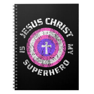 Carnet Jésus-Christ est mon super-héros Jésus