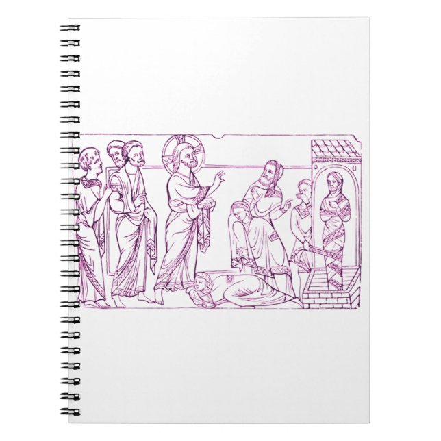 Carnet Jésus-Christ ressuscite Lazare (Devant)
