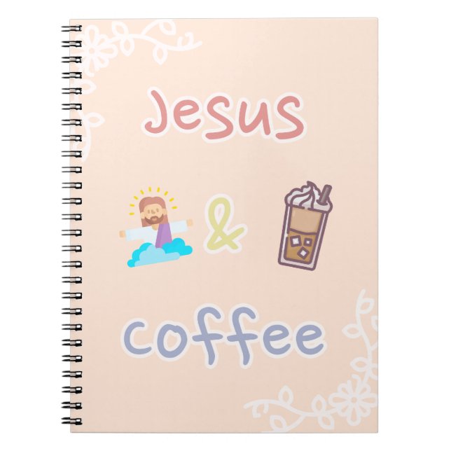 Carnet Jesus + Coffee (Devant)