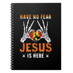 Carnet Jésus Est Coeur Squelette Main