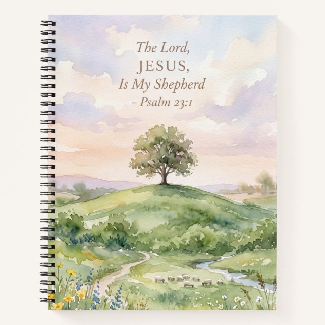 Carnet Jésus le Bon Berger (Devant)